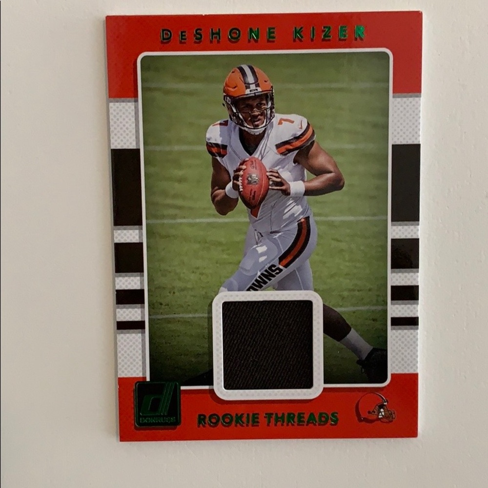 Deshone Kizer Jersey card
